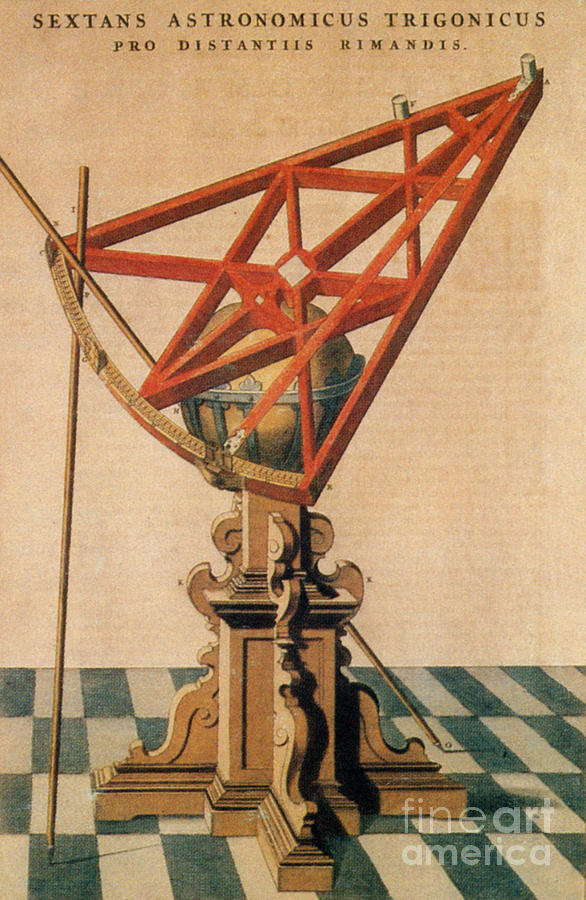 1500s Photograph - Astronomical Sextant by Science Source