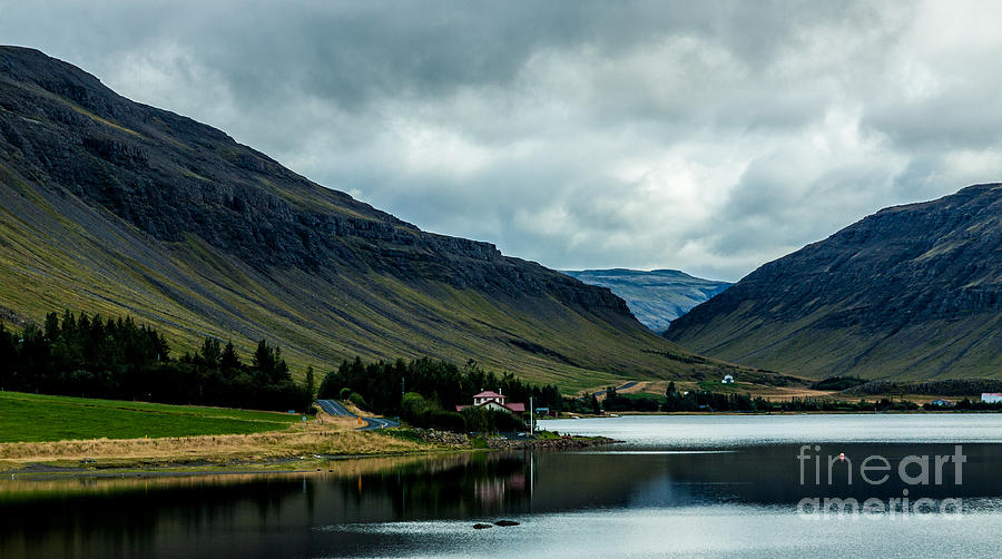 At the end of Hvalfjordur Photograph by Levin Rodriguez