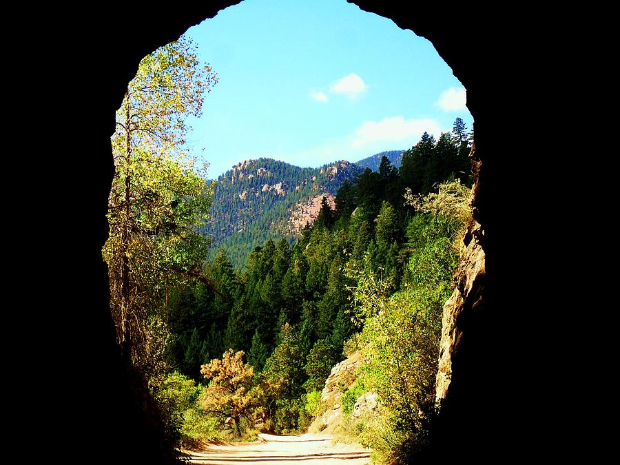 At The End Of The Tunnel Photograph by Clarice Lakota