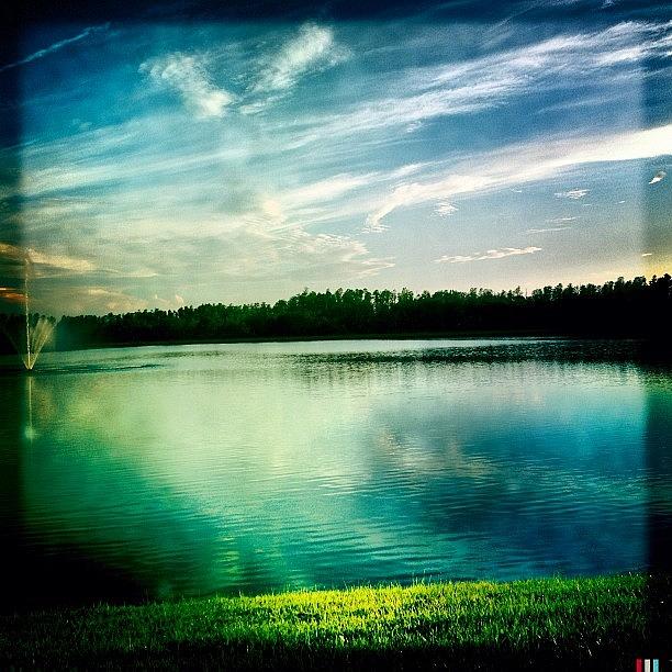 September Photograph - At The Lake In September. #lake by Jeff Graham