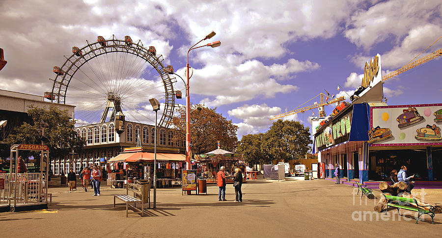 At the Prater - Vienna Photograph by Madeline Ellis