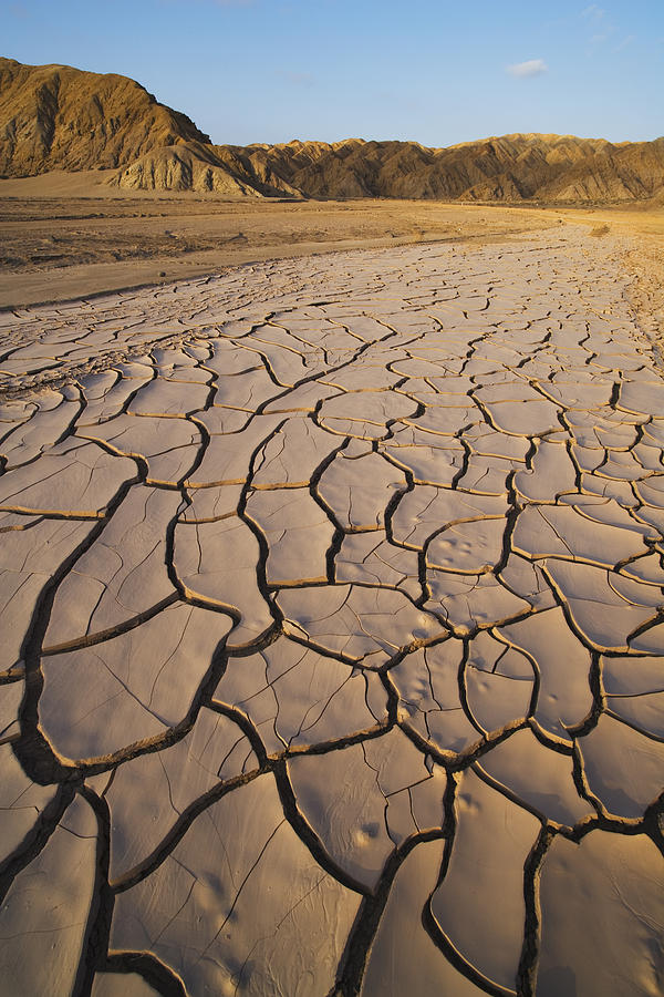 Atacama Desert Dry Creek Bed Photograph