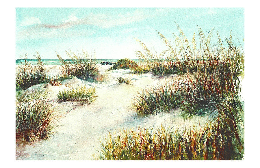 Atlantic Beach Painting by Karen Schneider - Fine Art America