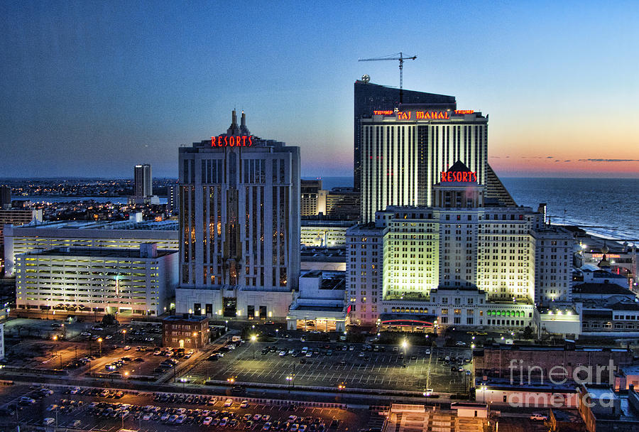Atlantic City Casino Photograph by Chuck Kuhn