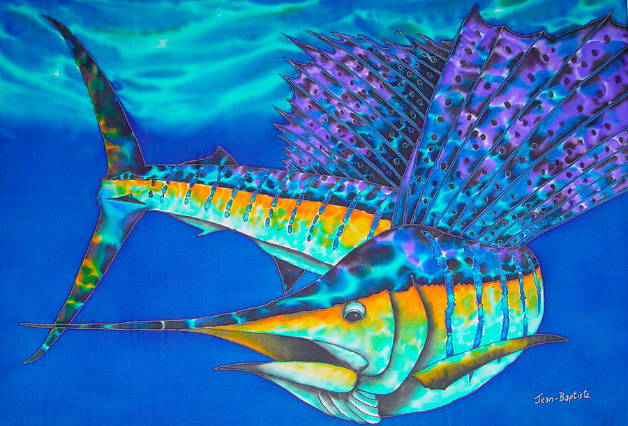 Atlantic Sailfish II Painting