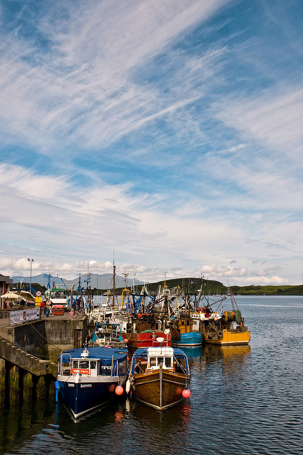 Atlantic Sky in Oban Photograph by Ray Devlin