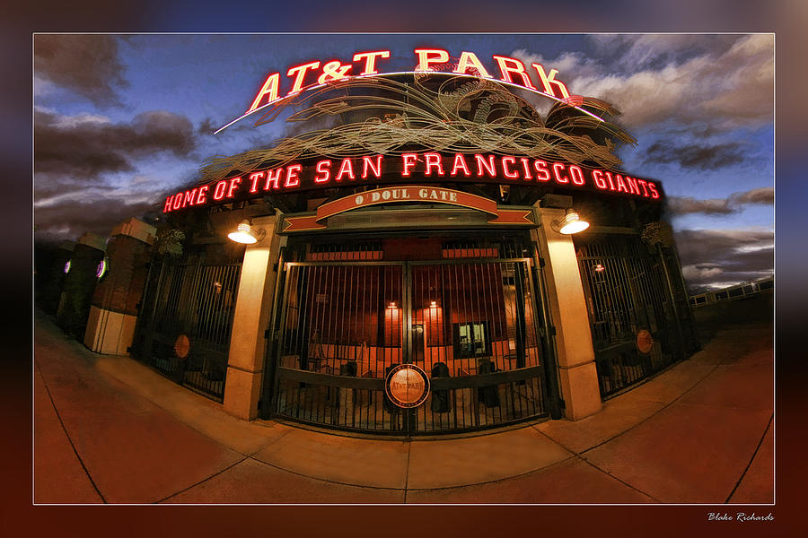 ATT Park Front Gate Photograph by Blake Richards