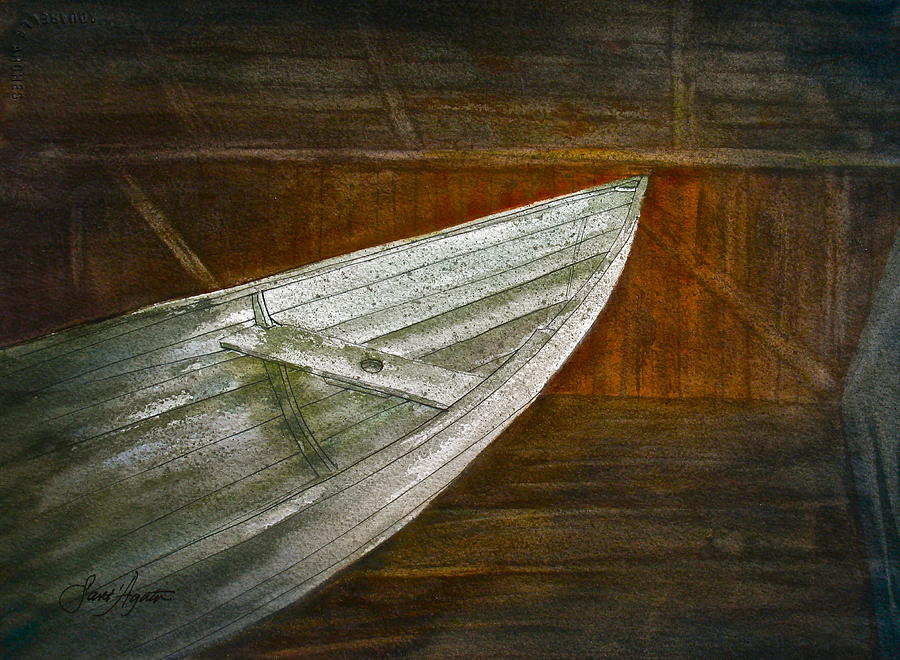 Attic Dory Painting by Frank SantAgata