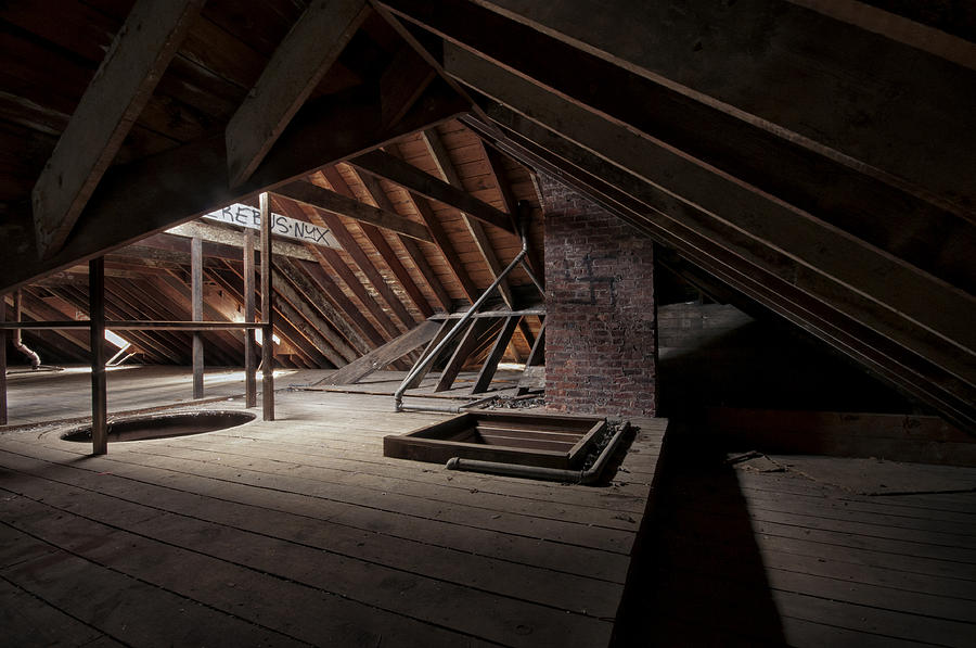 Attic Photograph by Roni Chastain