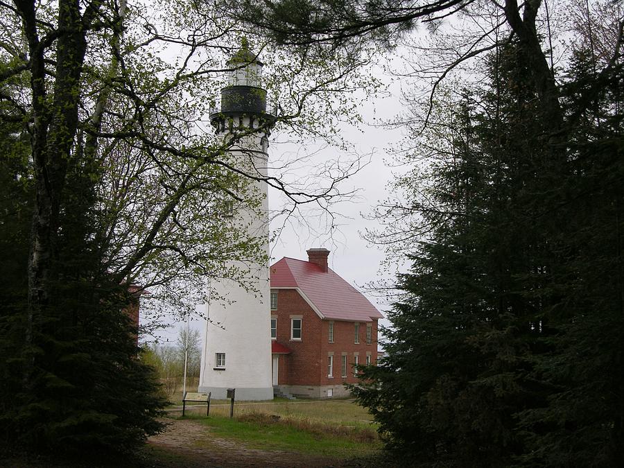 Au Sable Light Station Photograph by Keith Stokes