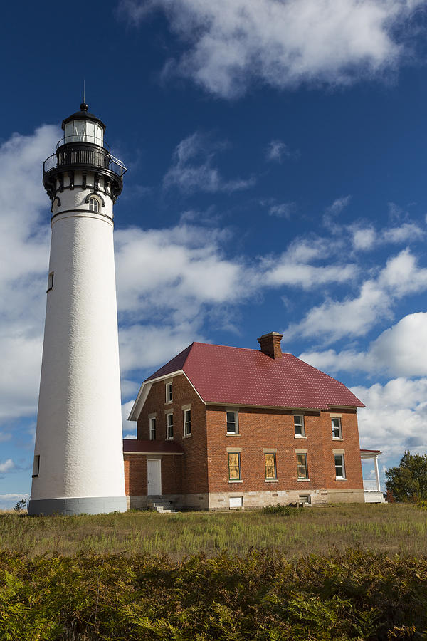 Au Sable Lighthouse 5 Photograph by John Brueske