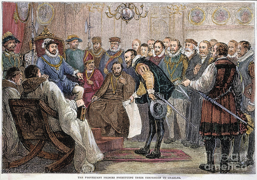 Augsburg Confession, 1530 Photograph by Granger