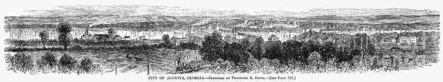 Augusta, Georgia, 1868 Photograph by Granger