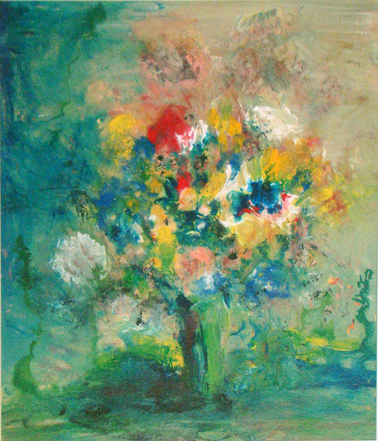 Flower Painting - Aunties Bouquet by Tonya Schultz