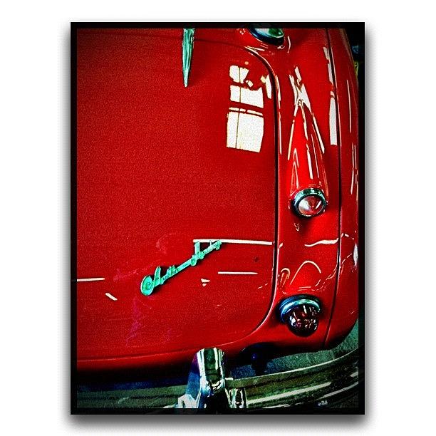 Red Photograph - Austin Healy 3000 by Paul Cutright