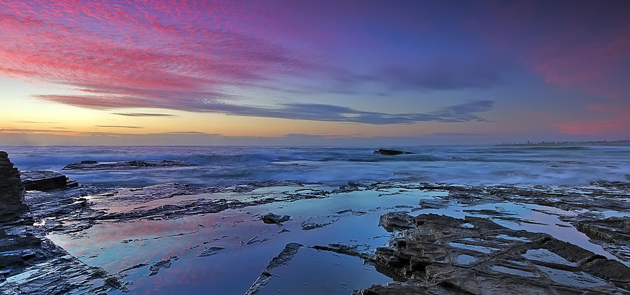 Wollongong Photograph - Austinmer by Mark Lucey