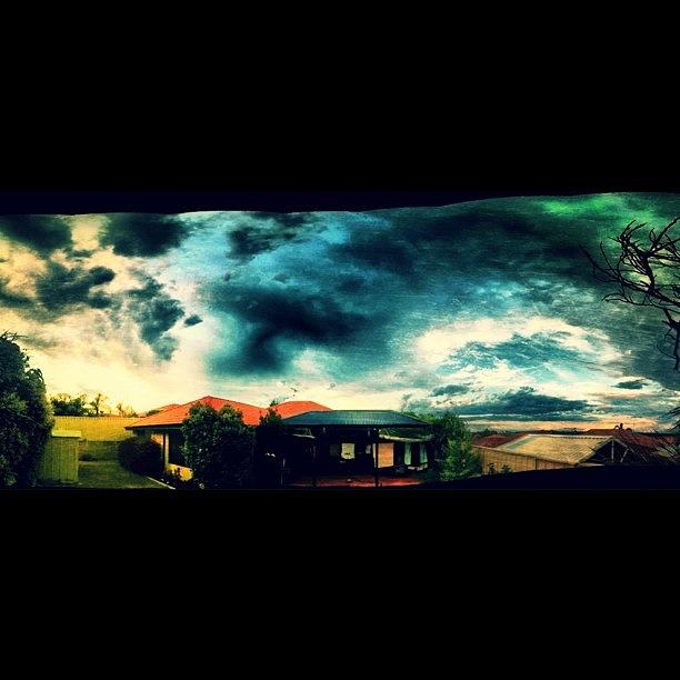 Sunset Photograph - #australia #weather #westernaustralia by Kirk Roberts