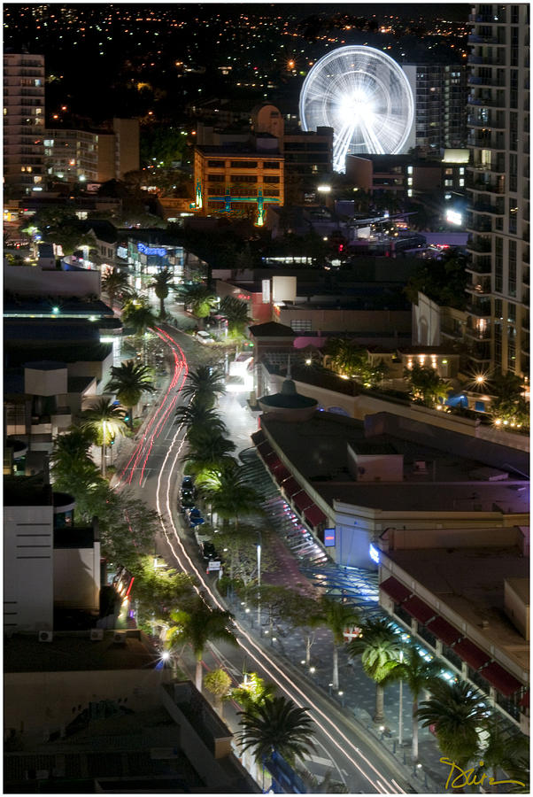 Australian City Lights Photograph by Peggy Dietz