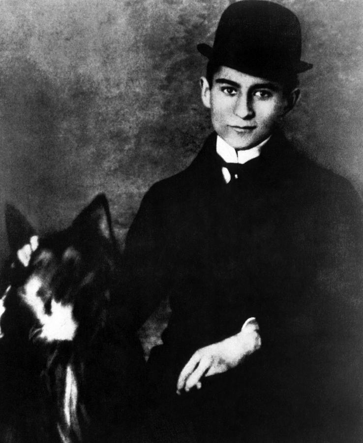 Portrait Photograph - Author Franz Kafka, Ca. 1910s by Everett