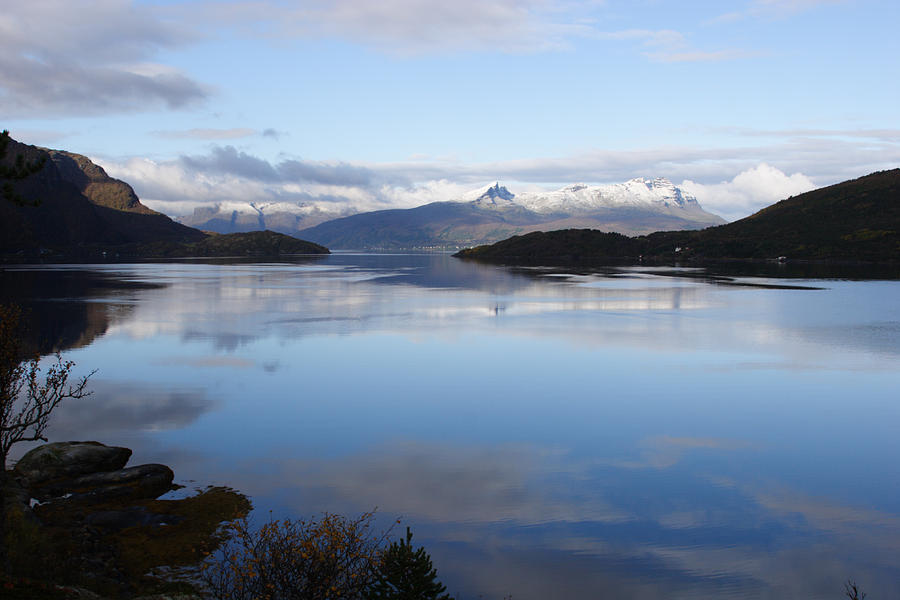 Autumn at Gratangen fjord Photograph by Ulrich Kunst And Bettina ...