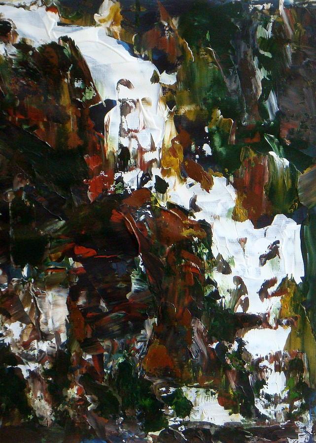 Autumn at Teddys Creek Painting by Celeste Friesen