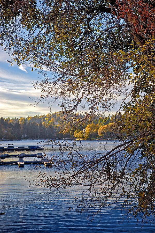 Autumn at the Lake Photograph by Joseph Urbaszewski