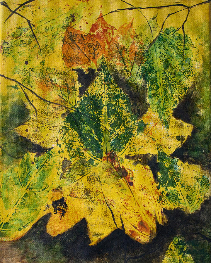 Autumn Boquet Painting by Jaime Haney