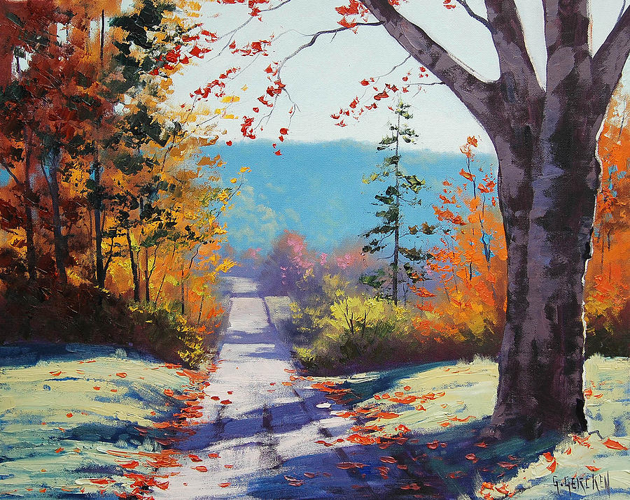 Fall Painting - Autumn Delight by Graham Gercken