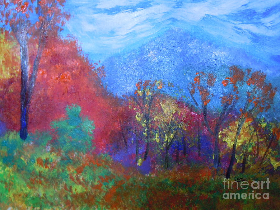 Nature Painting - Autumn Dream by Lam Lam