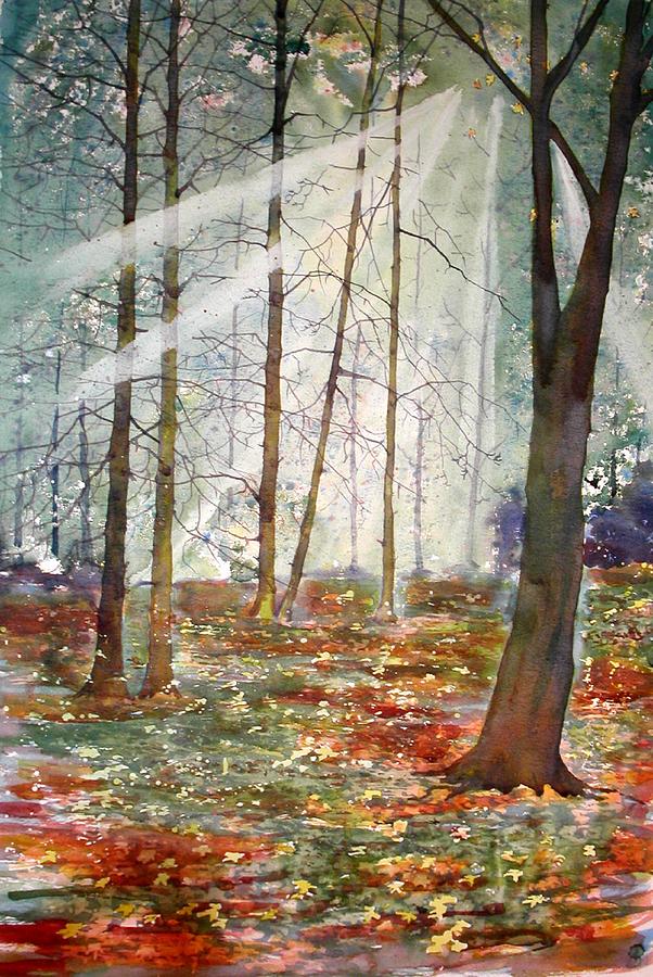Autumn Extravaganza Painting by Glenn Marshall