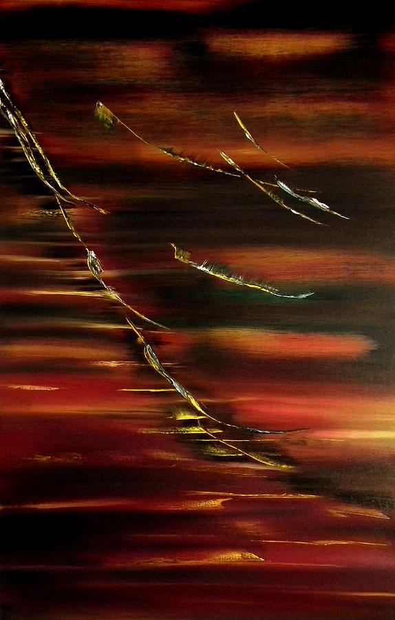 Abstract Painting - Autumn feelings by David Hatton