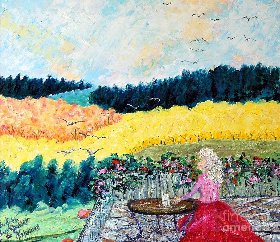 Autumn Flights of Fancy Painting by Judith Espinoza