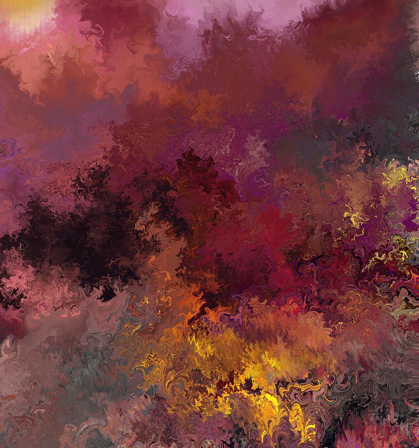 Autumn Illusions  Digital Art by David Lane