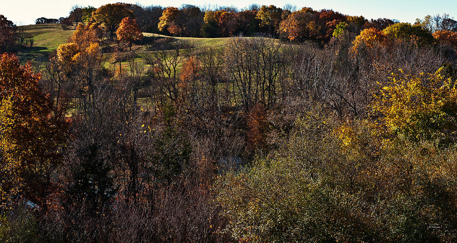 Autumn In The Loess Hills of Iowa Photograph by Ed Peterson Autumn In The Loess Hills of Iowa Photograph by Ed Peterson
