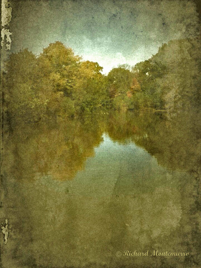 Autumn Lake Photograph by Richard  Montemurro