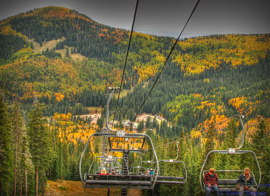 Autumn Lift Photograph by Aaron Burrows