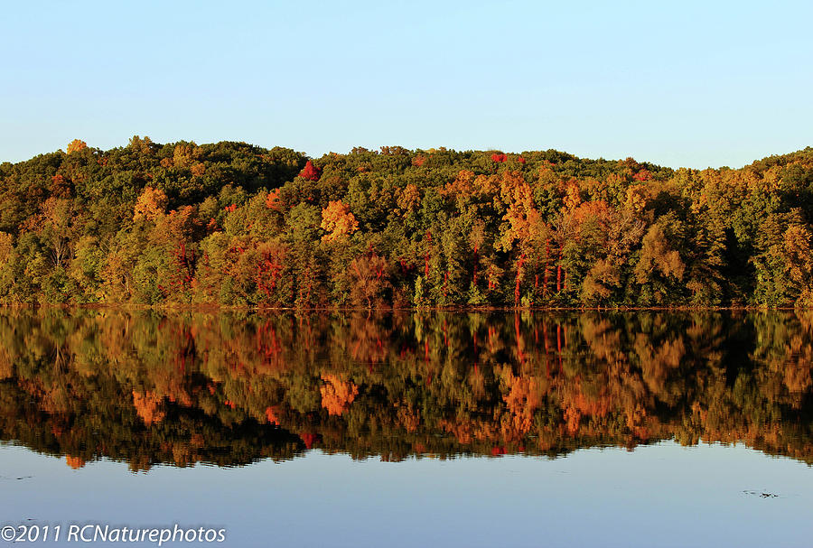 Autumn Mirror Photograph by Rachel Cohen