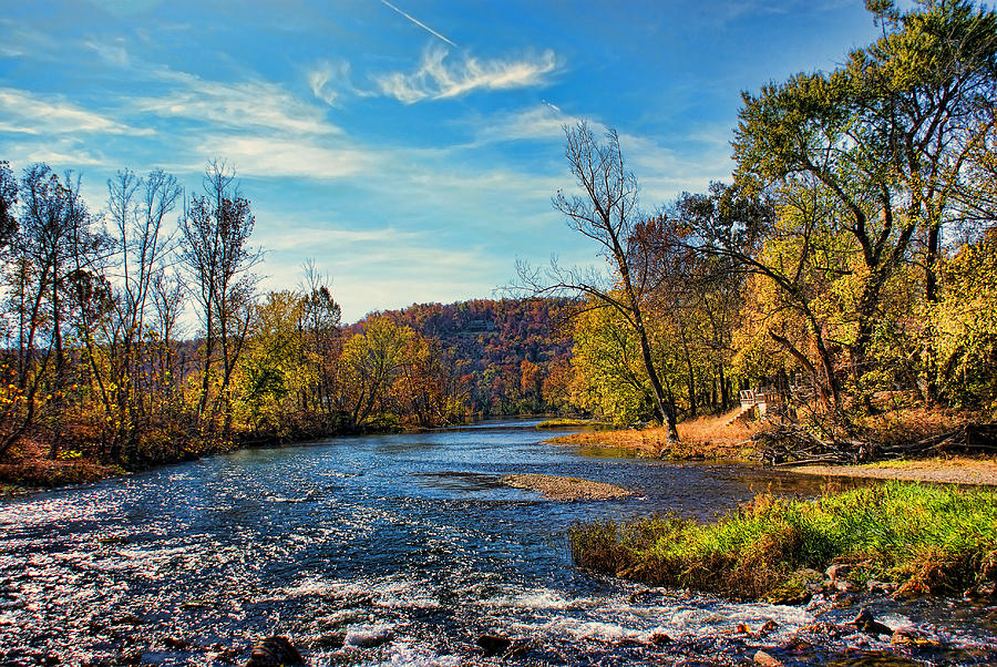 Autumn On The Spring River Photograph by Rick Friedle - Fine Art America