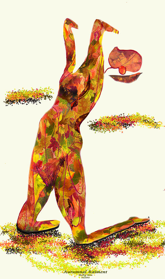 Autumn Raiment Digital Art by Shelley Bain