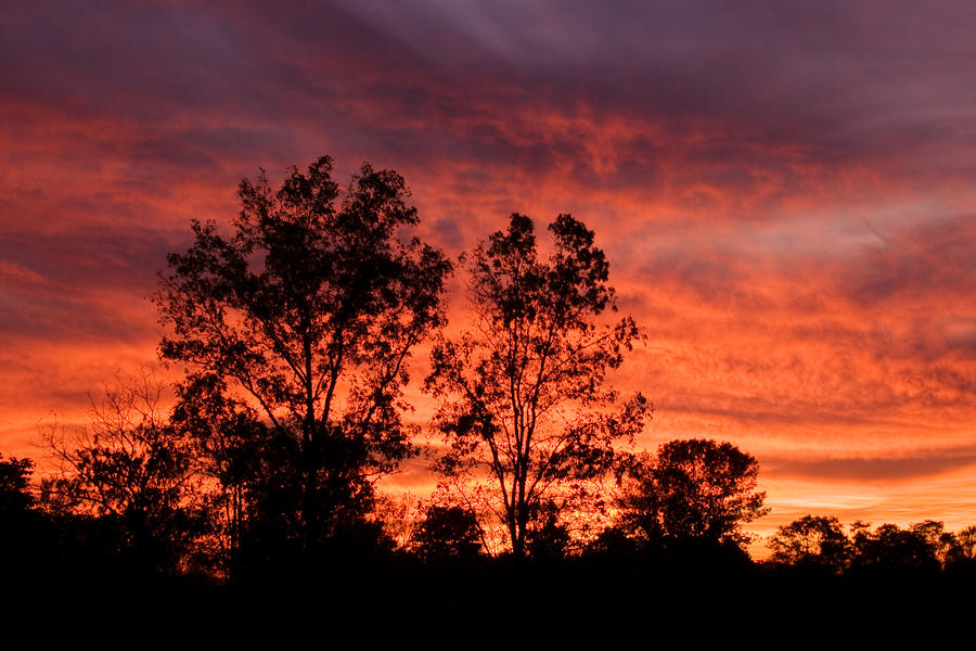 Autumn Sunset by Amanda Kiplinger