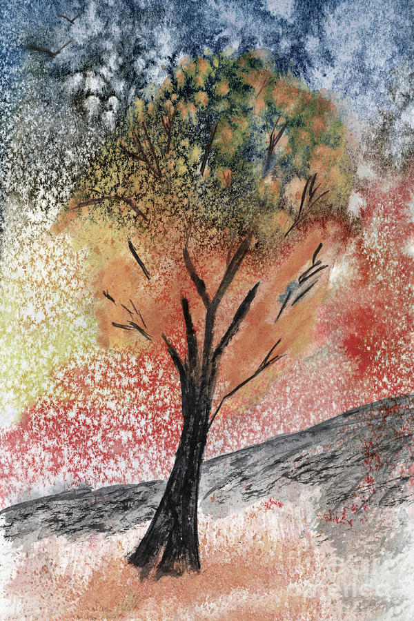 Autumn Tree No. 1 Painting by R Kyllo