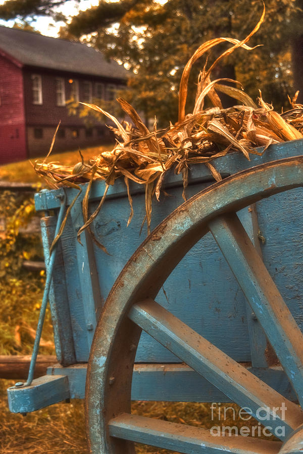 Autumn Photograph - Autumn Wagon by Joann Vitali Autumn Photograph - Autumn Wagon by Joann Vitali