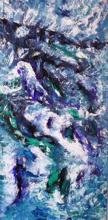 Avalanche Painting by Beverly Smith
