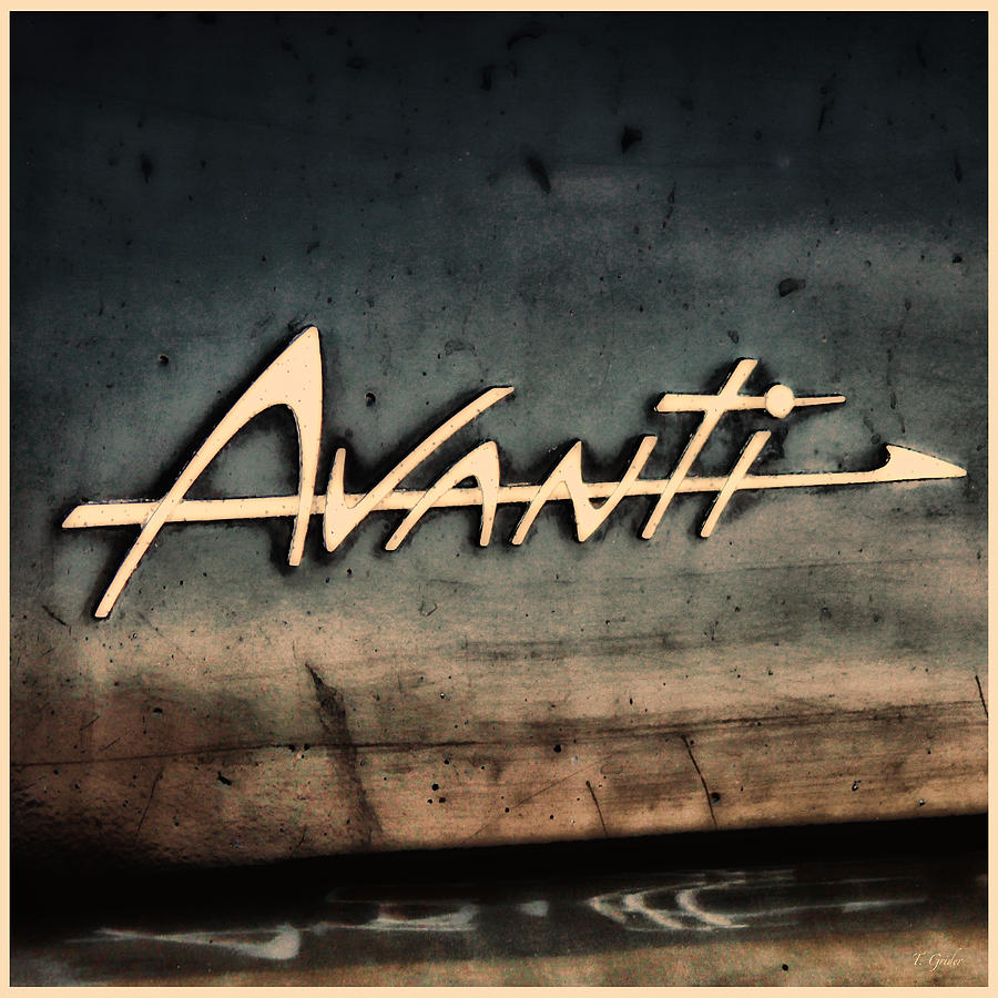 Avanti Emblem Photograph by Tony Grider