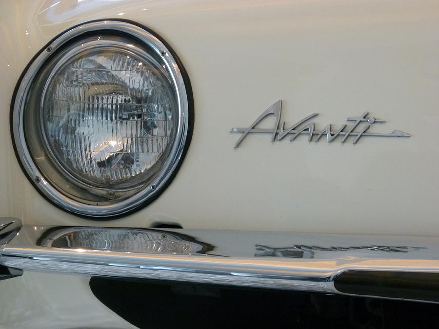 Avanti Headlight Photograph by Jeff Lowe