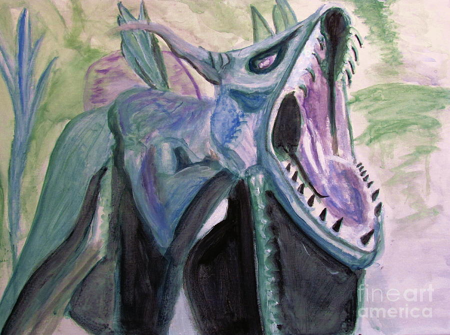 Avatar Dragon Painting by Stanley Morganstein