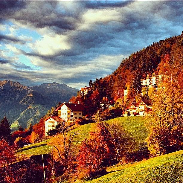 Fall Photograph - Avelengo-south Tyrol by Luisa Azzolini