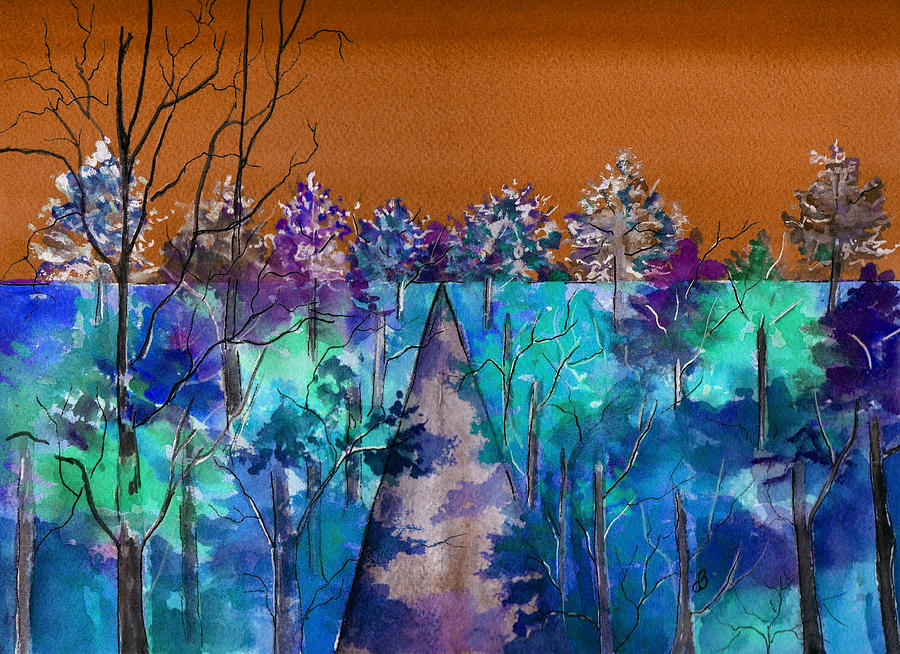Avenue Of Dreams Painting by Brenda Owen