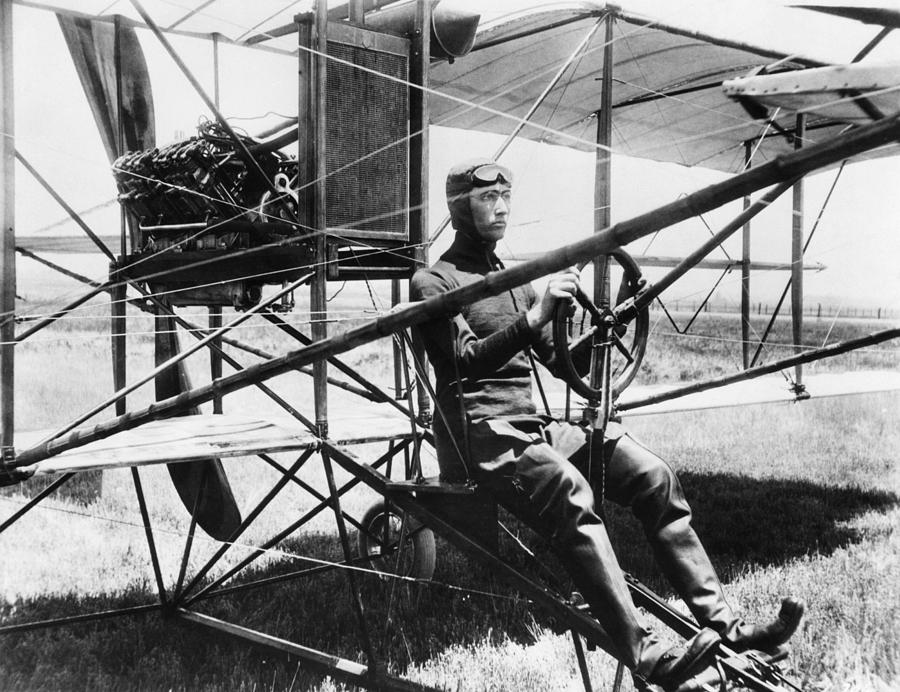 Airplane Photograph - Aviation Pioneer Glenn Martin by Everett