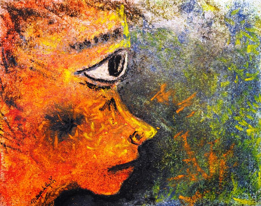 Abstract Painting - Awe by Mayank Gupta Abstract Painting - Awe by Mayank Gupta